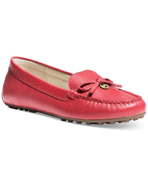 red michael kors flats|michael kors flats on sale.